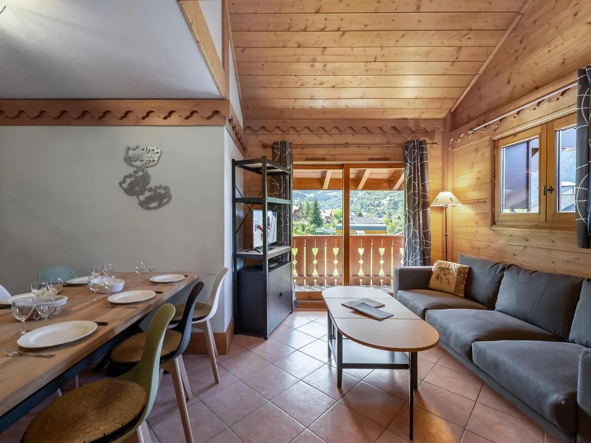 דירה Les Allues Duplex A Meribel Village : Ski Aux Pieds, Piscine Et Spa Inclus - Fr-1-566-6 צרפת